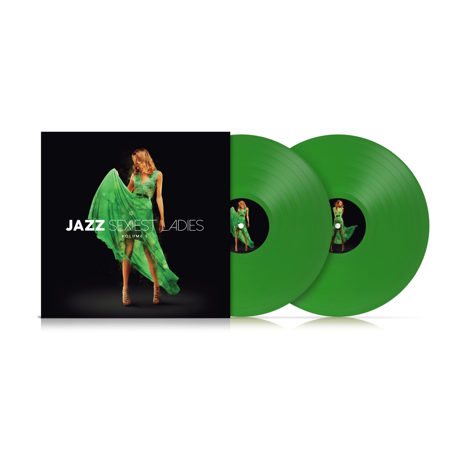 Jazz Sexiest Ladies Volume 5 / Various 2xLP (Olive Vinyl)