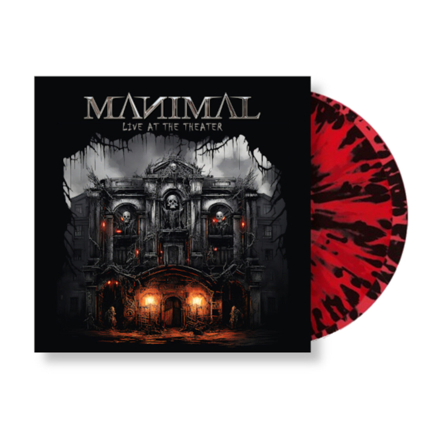 Manimal - Live At The Theater - Red/black (Splatter Vinyl)