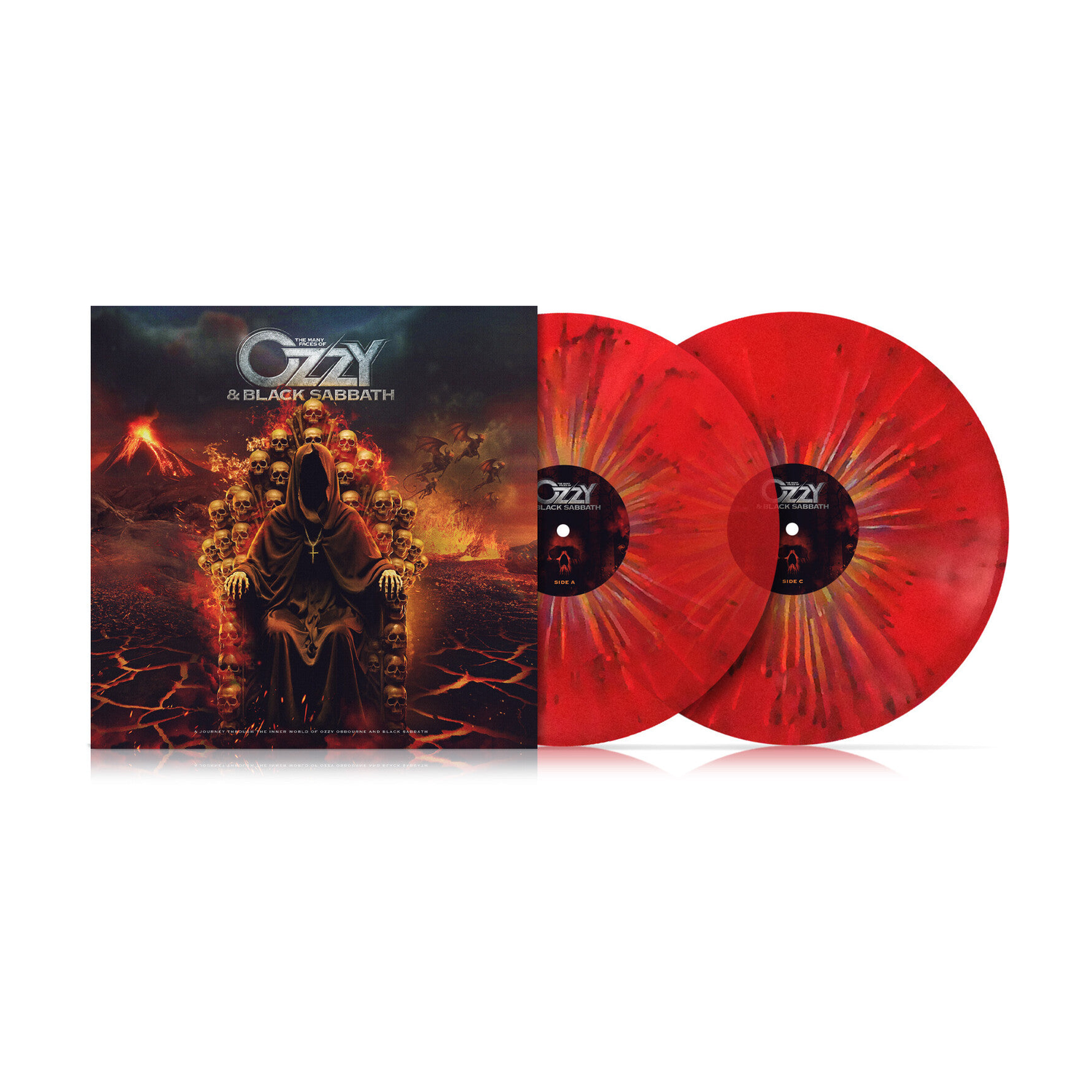 Many Faces of Ozzy & Black Sabbath - The Many Faces Of Ozzy & Black Sabbath / Various 2xLP (Red Vinyl)