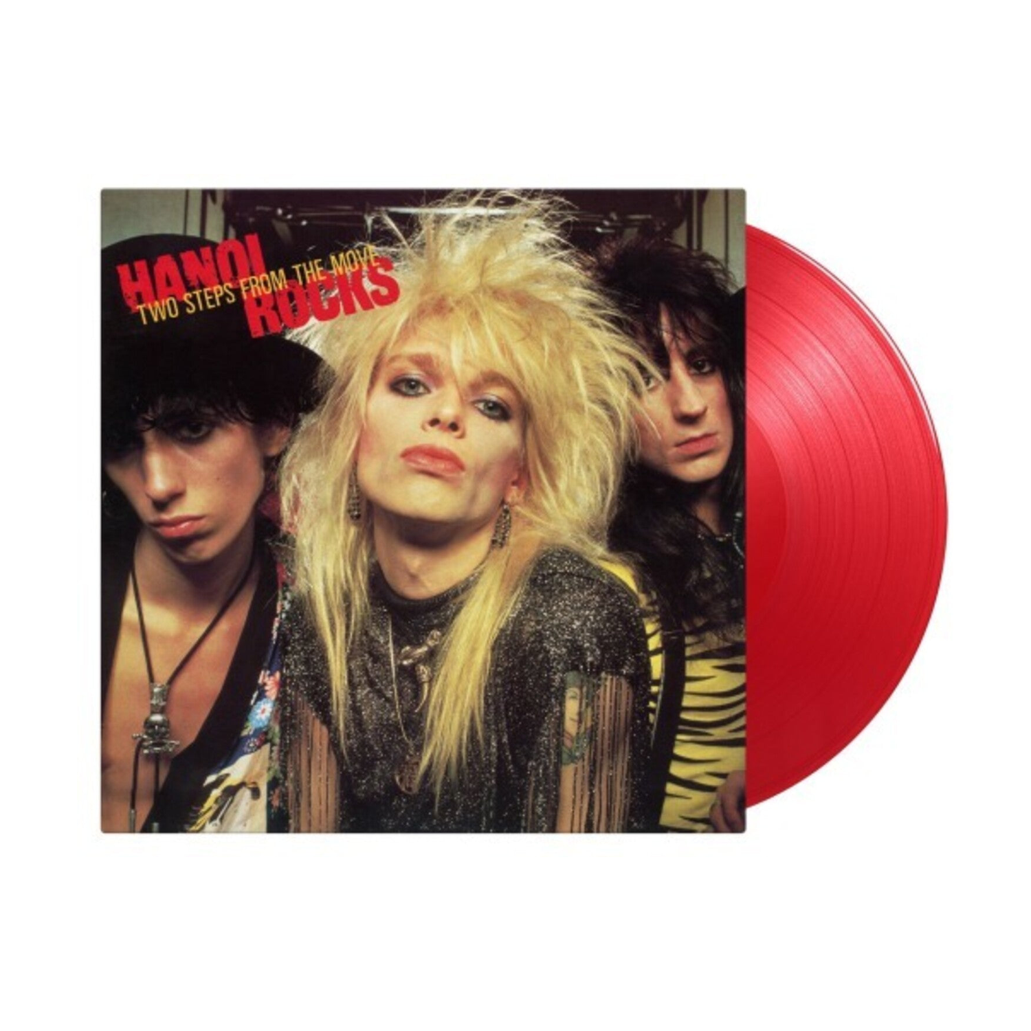 Hanoi Rocks - Two Steps From The Move - Limited 180-Gram Translucent Red Colored Vinyl (Clear Vinyl)