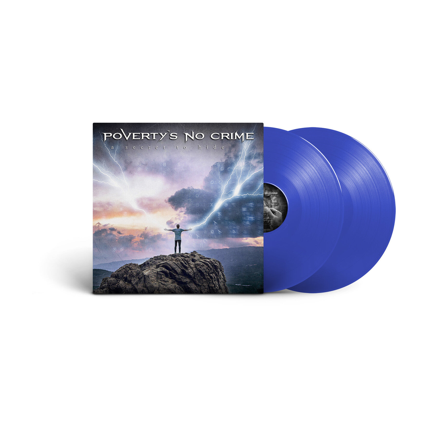 Poverty's No Crime - A Secret To Hide 2xLP (Blue Vinyl)