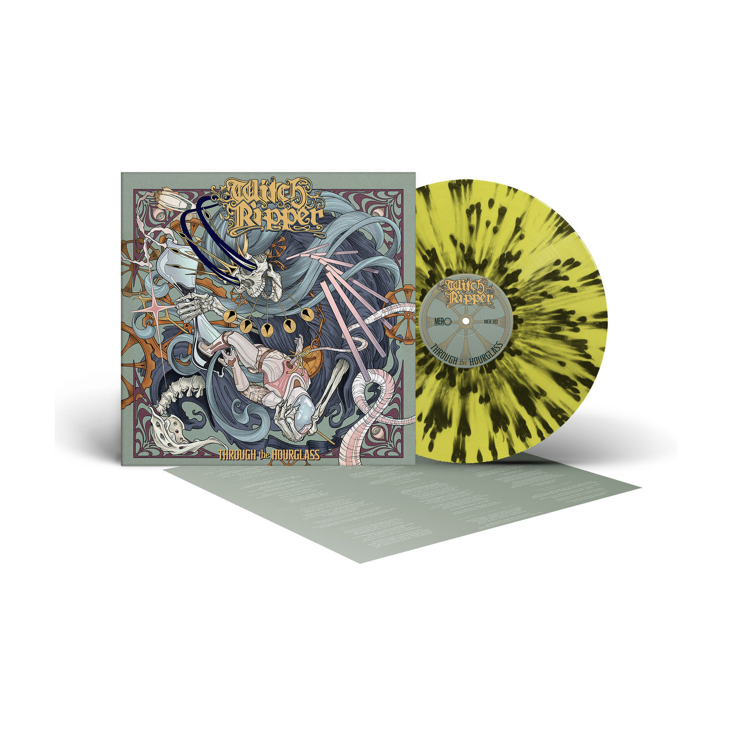 Witch Ripper - Through the Hourglass - Yellow/Black (Yellow Vinyl)