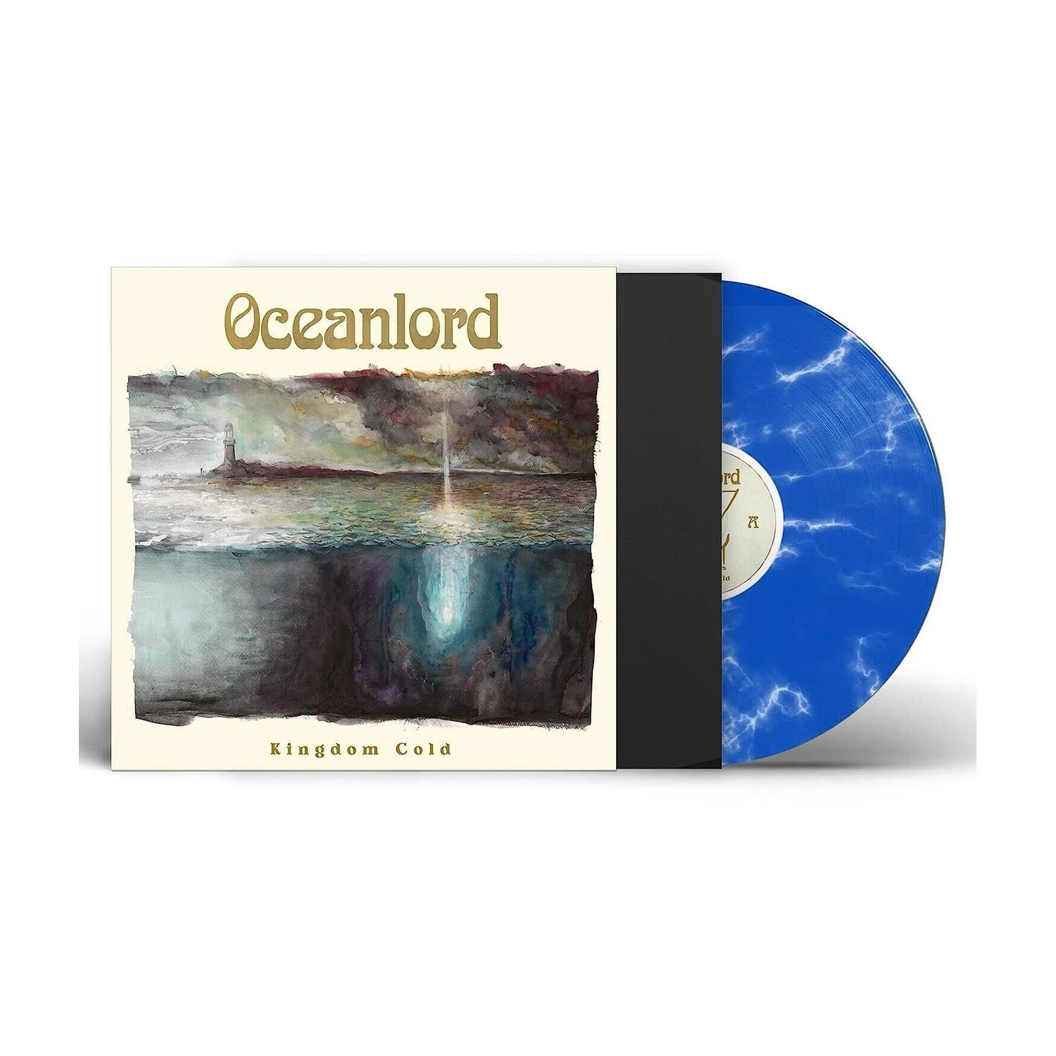 Oceanlord - Kingdom Cold - Blue/White Marble (Blue Vinyl)
