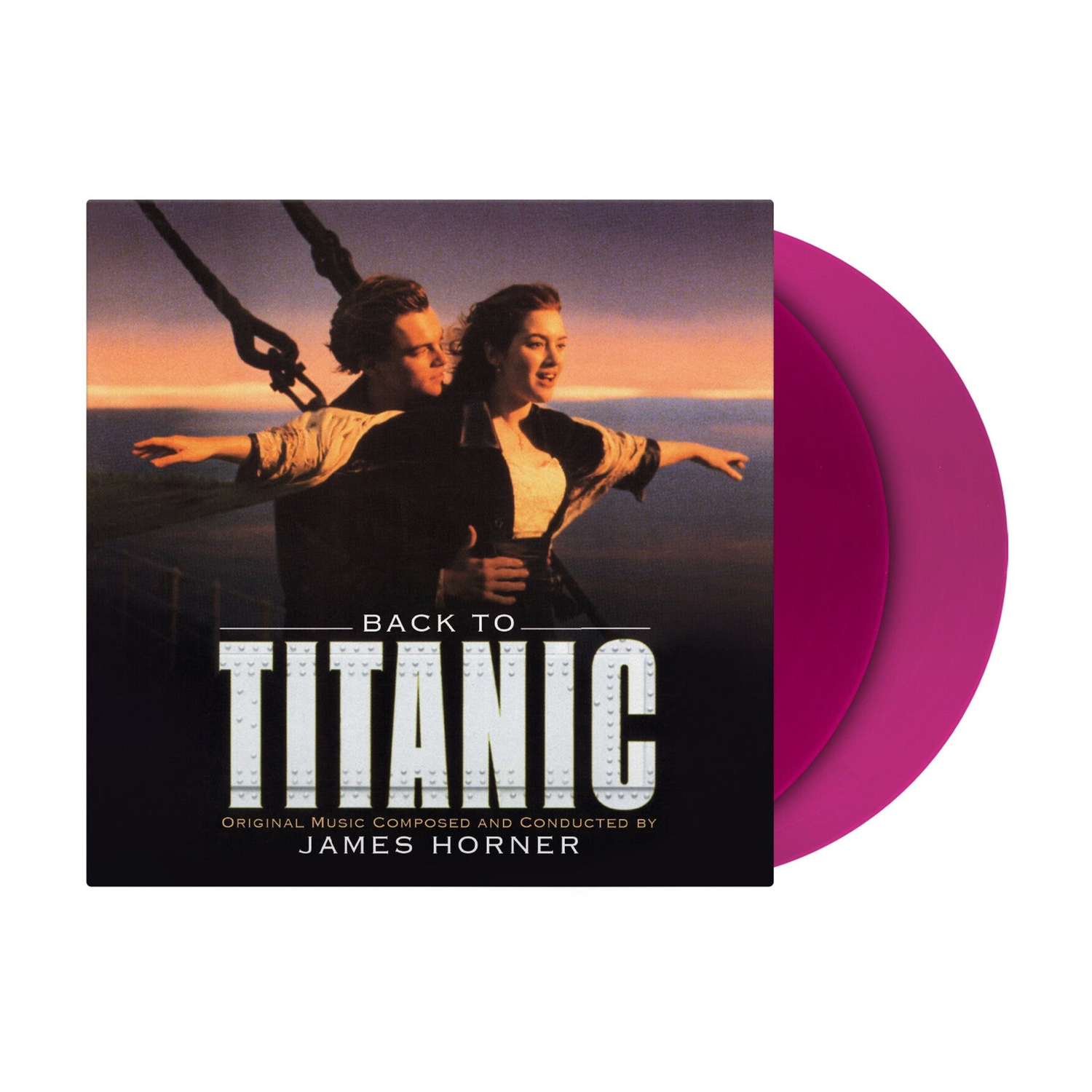 James Horner - Back To Titanic (Original Soundtrack) 2xLP (Violet Vinyl)