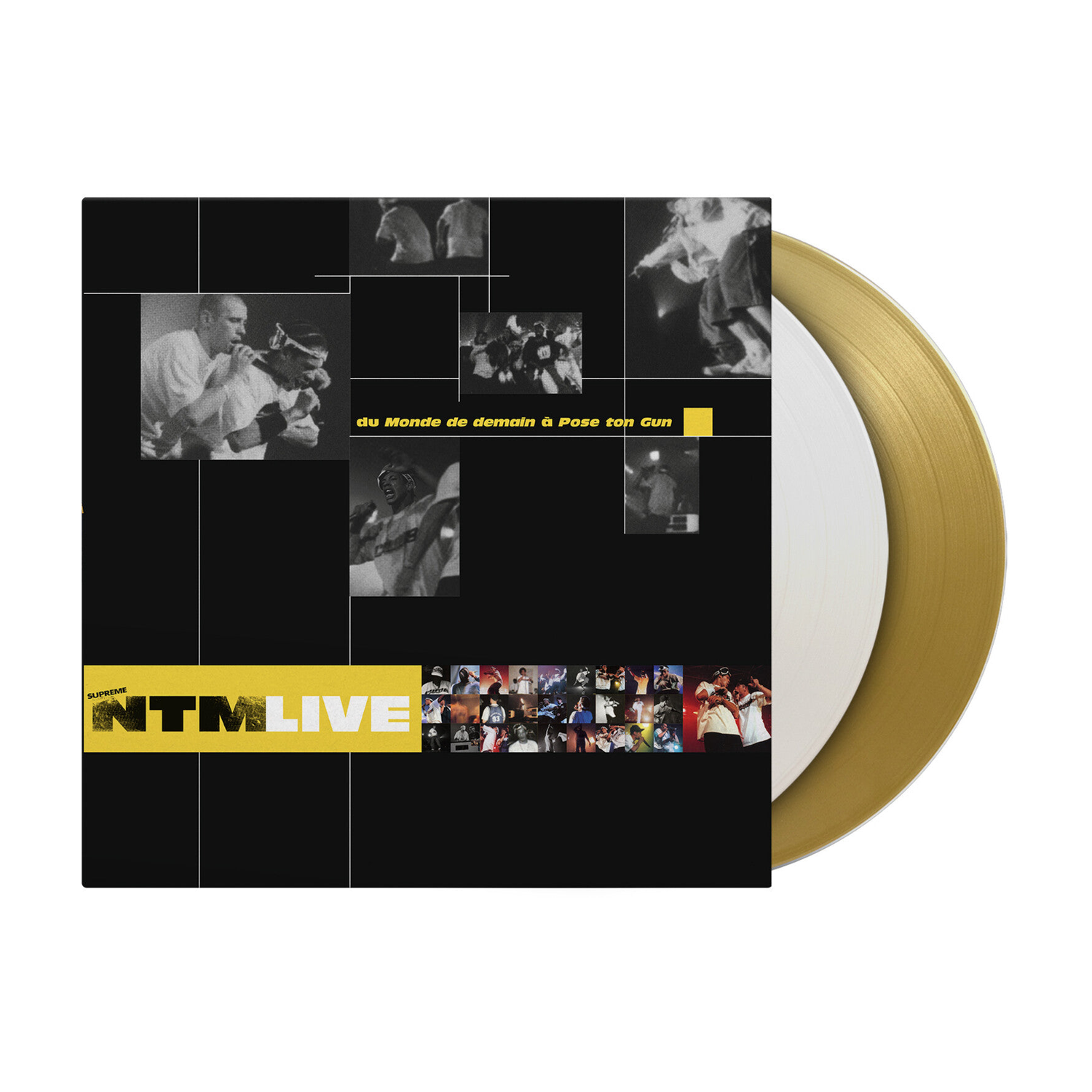 Supreme NTM - Live (Du Monde De Demain A Pose Ton Gun) 2xLP (White Vinyl)