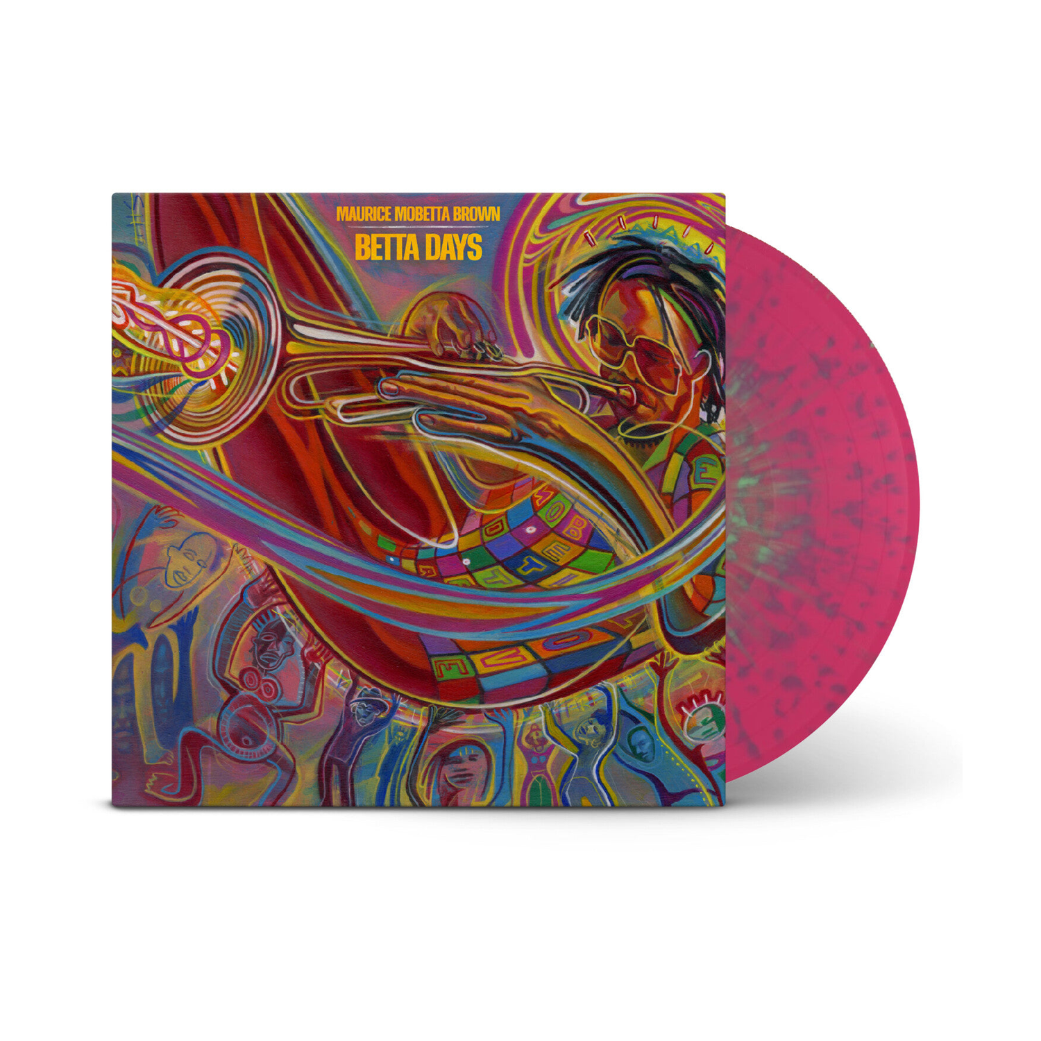Maurice Mobetta Brown - Betta Days - Pink/Green (Pink Vinyl)
