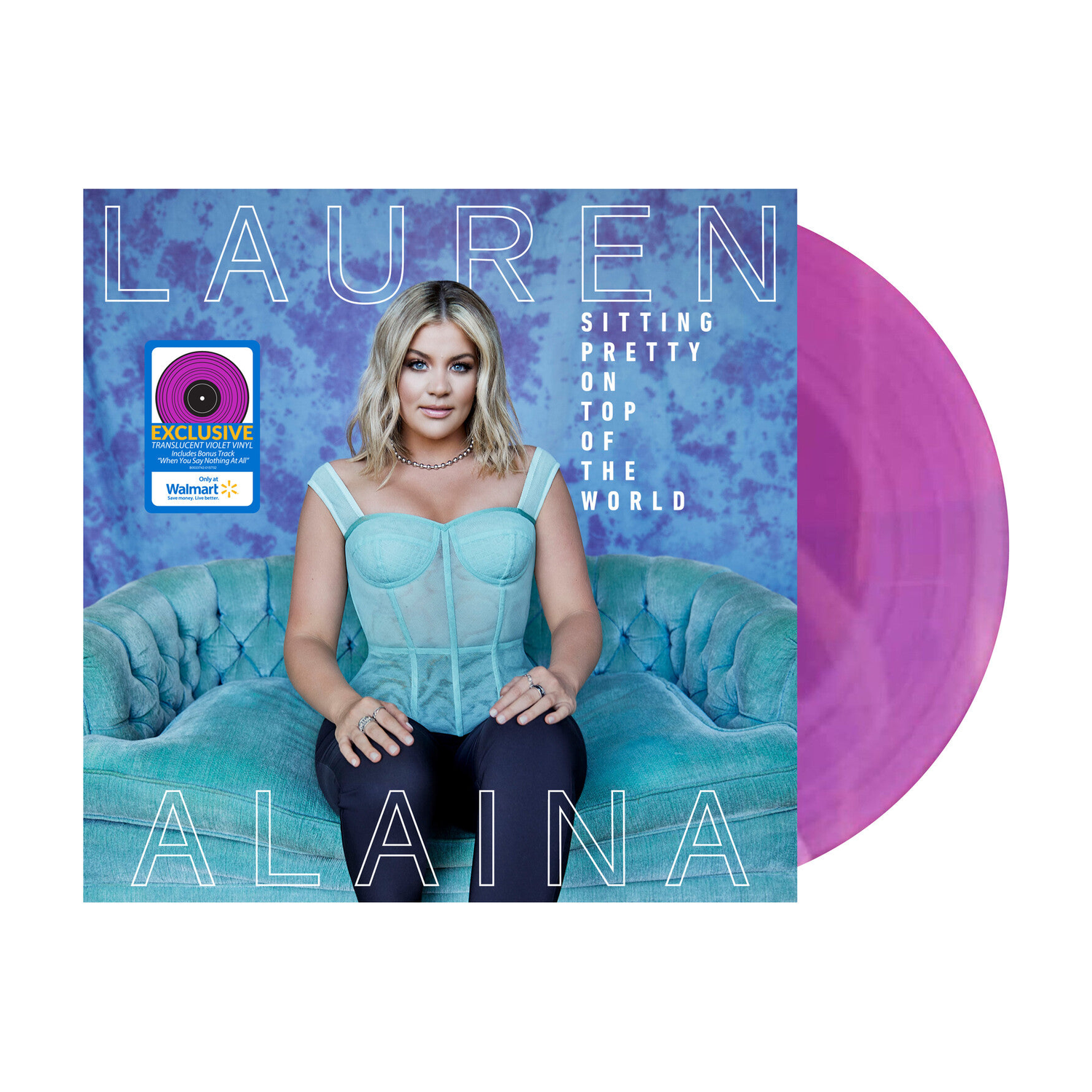 Lauren Alaina - Sitting Pretty On Top Of The World 2xLP (Pink Vinyl)