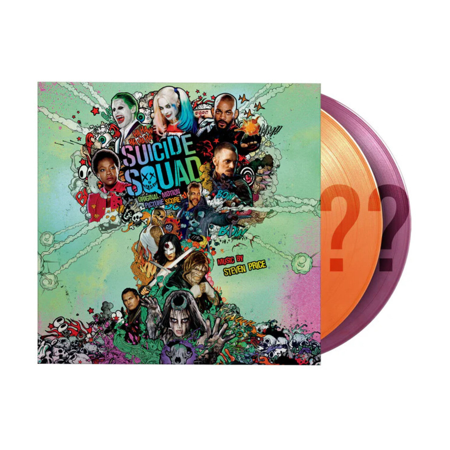 Steven Price - Suicide Squad (Original Soundtrack) - Limited Gatefold 180-Gram 'Random Surprise' Colored Vinyl 2xLP (Limited Edition)