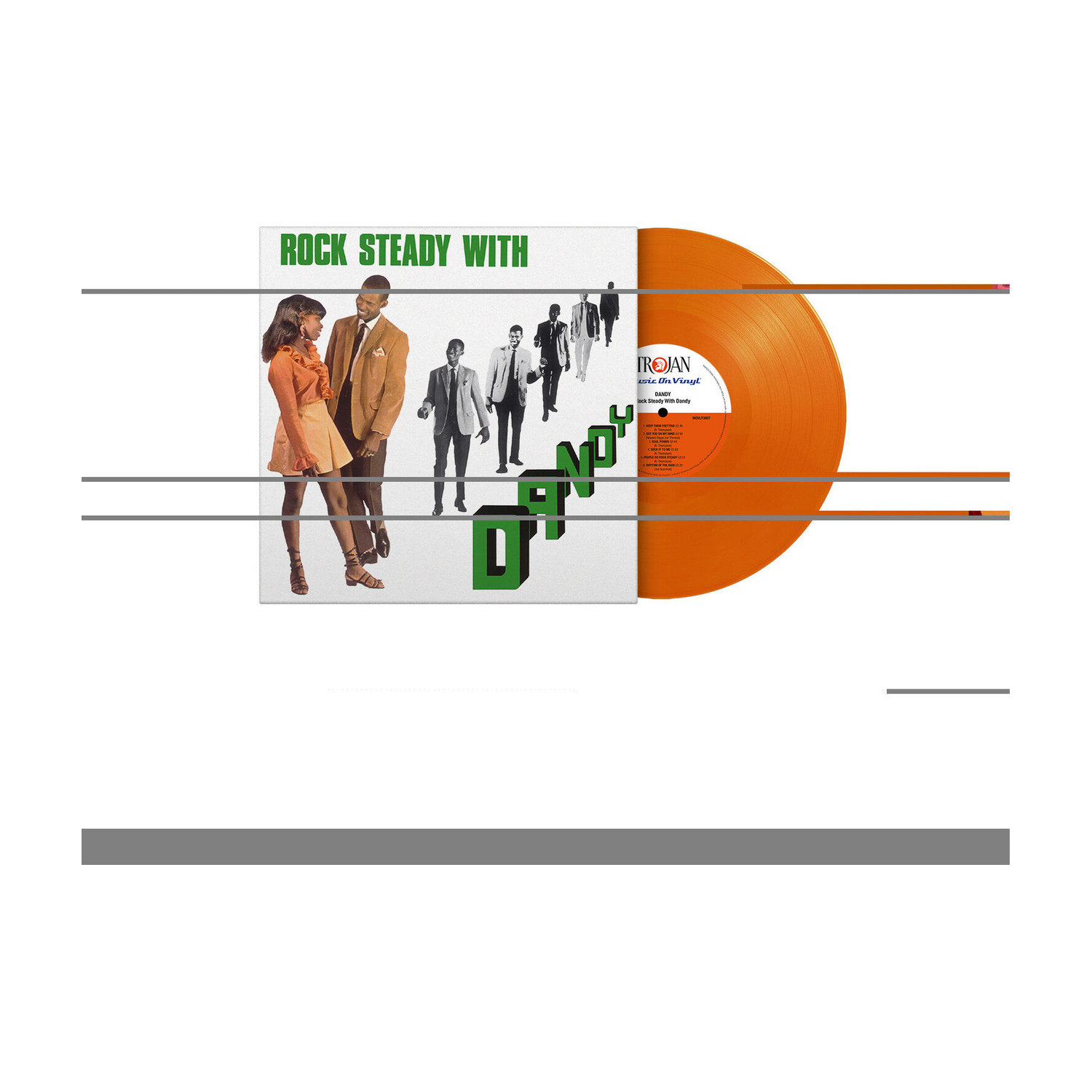 Dandy - Rock Steady With Dandy - Limited 180 (Orange Vinyl)