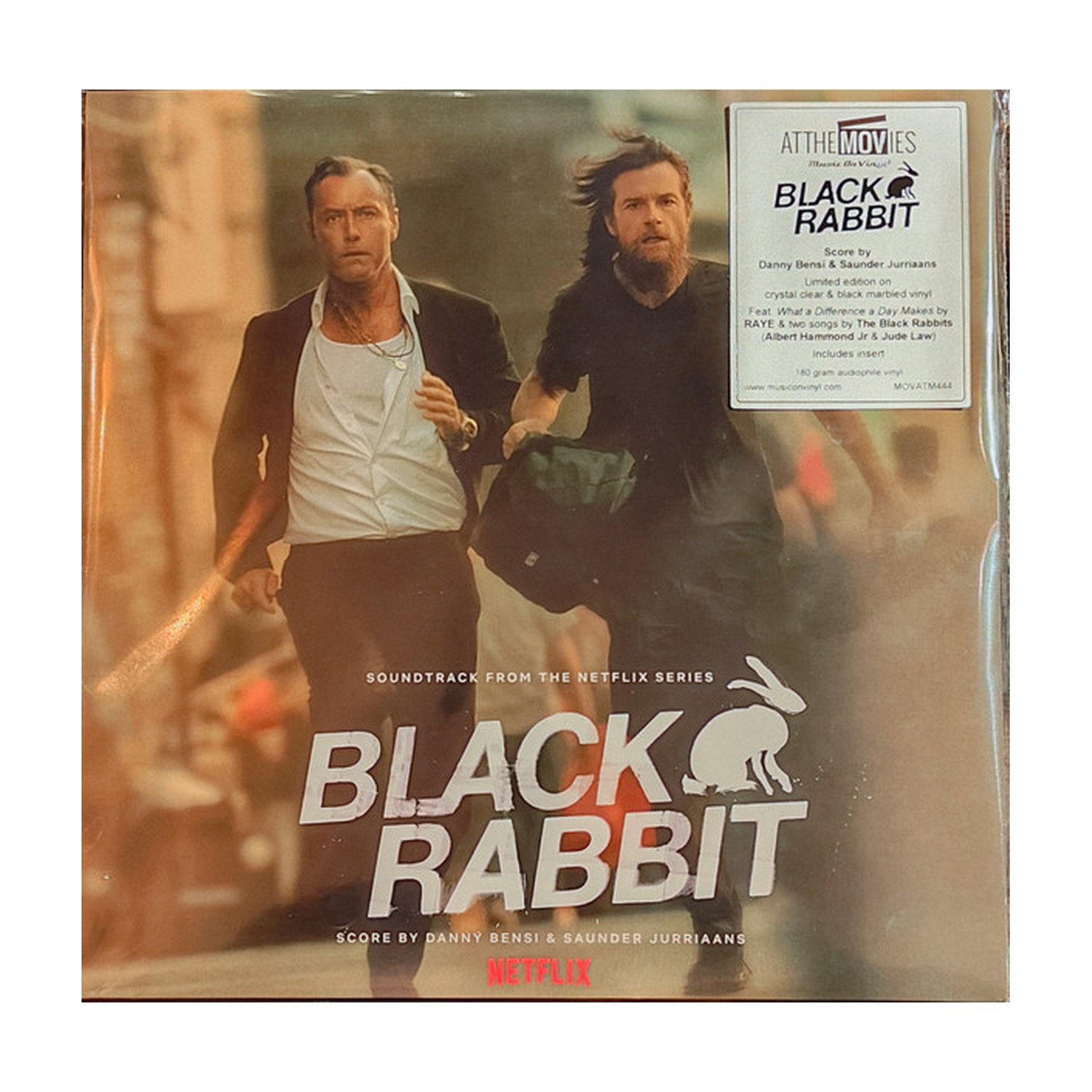 Danny Bensi - Black Rabbit (Original Soundtrack) 2xLP (Limited Edition)