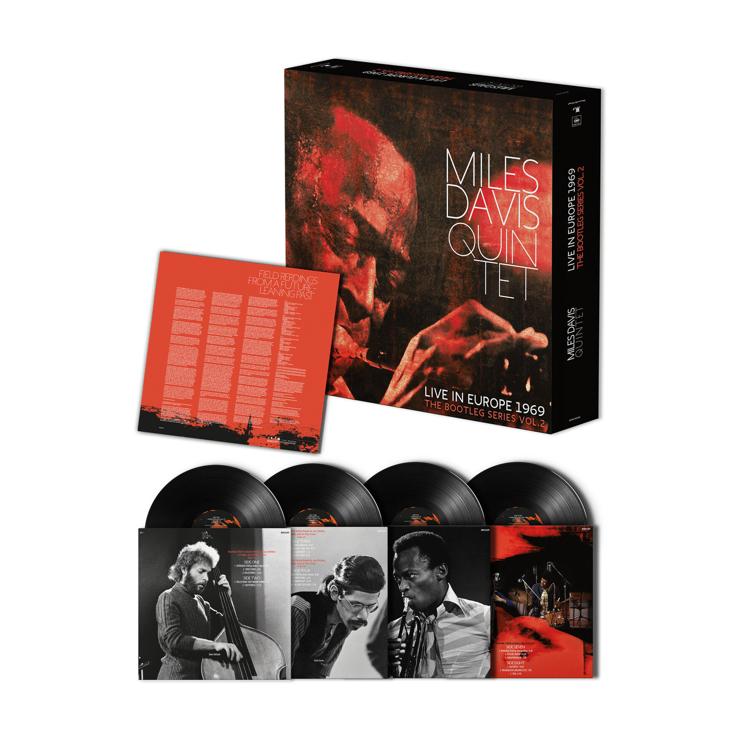 Miles Davis - Live In Europe 1969 (Bootleg Series 2) - Deluxe 180-Gram Black Vinyl Boxset 4xLP (Deluxe)