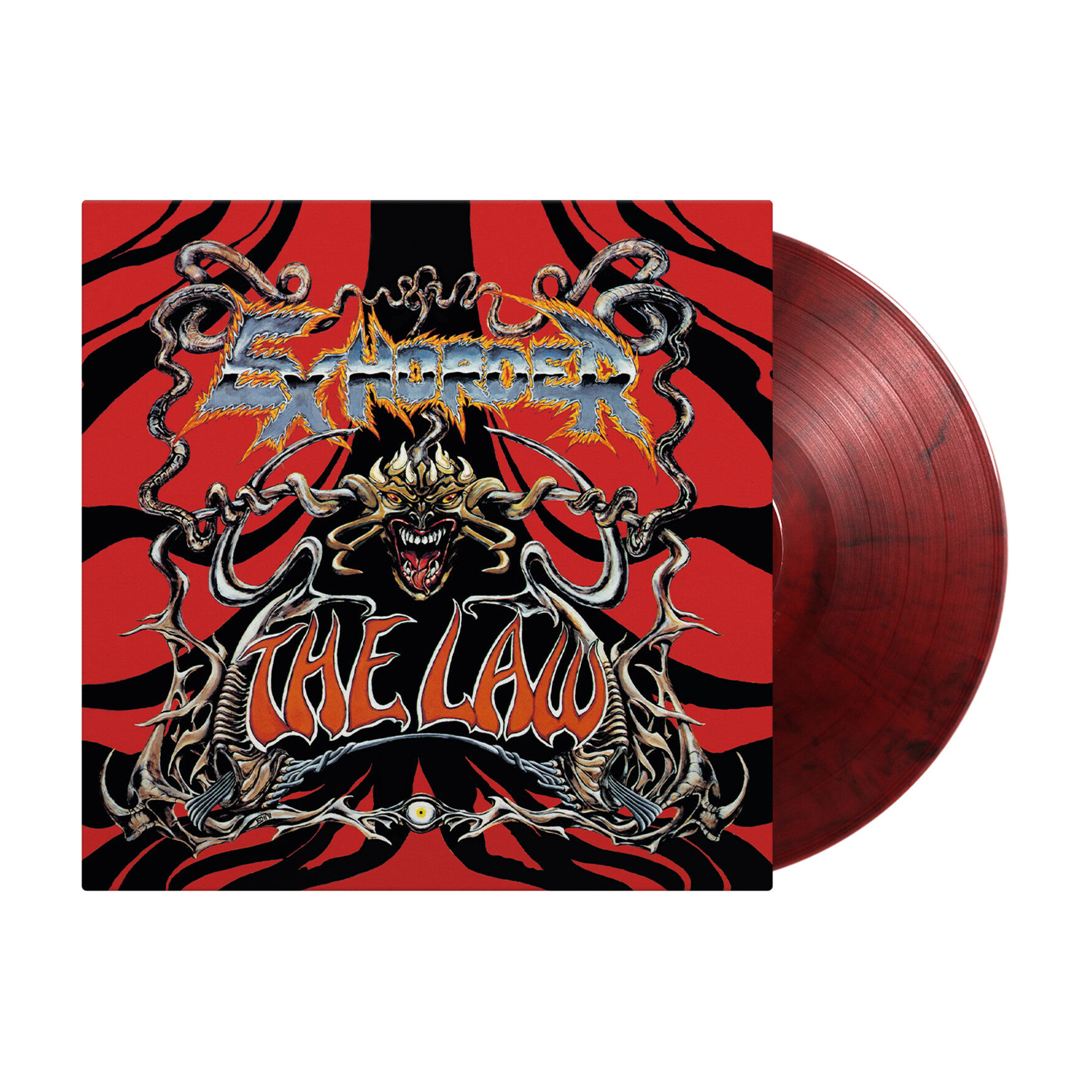 Exhorder - Law - Limited 180-Gram Red & Black Marble Colored Vinyl (Red Vinyl)