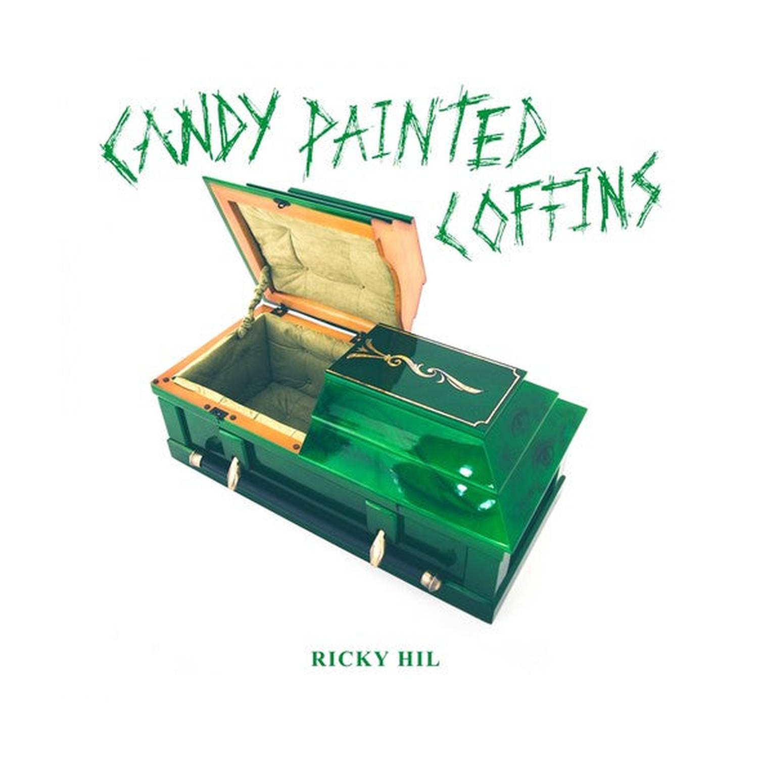 Ricky Hil - Candy Painted Coffins (Green Vinyl)