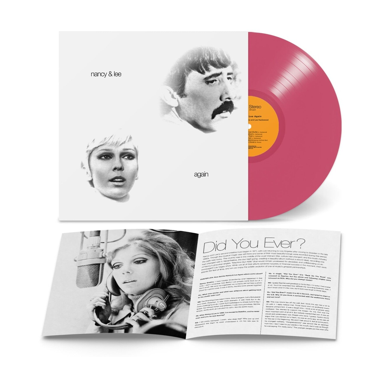 Nancy Sinatra / Lee Hazlewood - Nancy & Lee Again (Pink Vinyl)