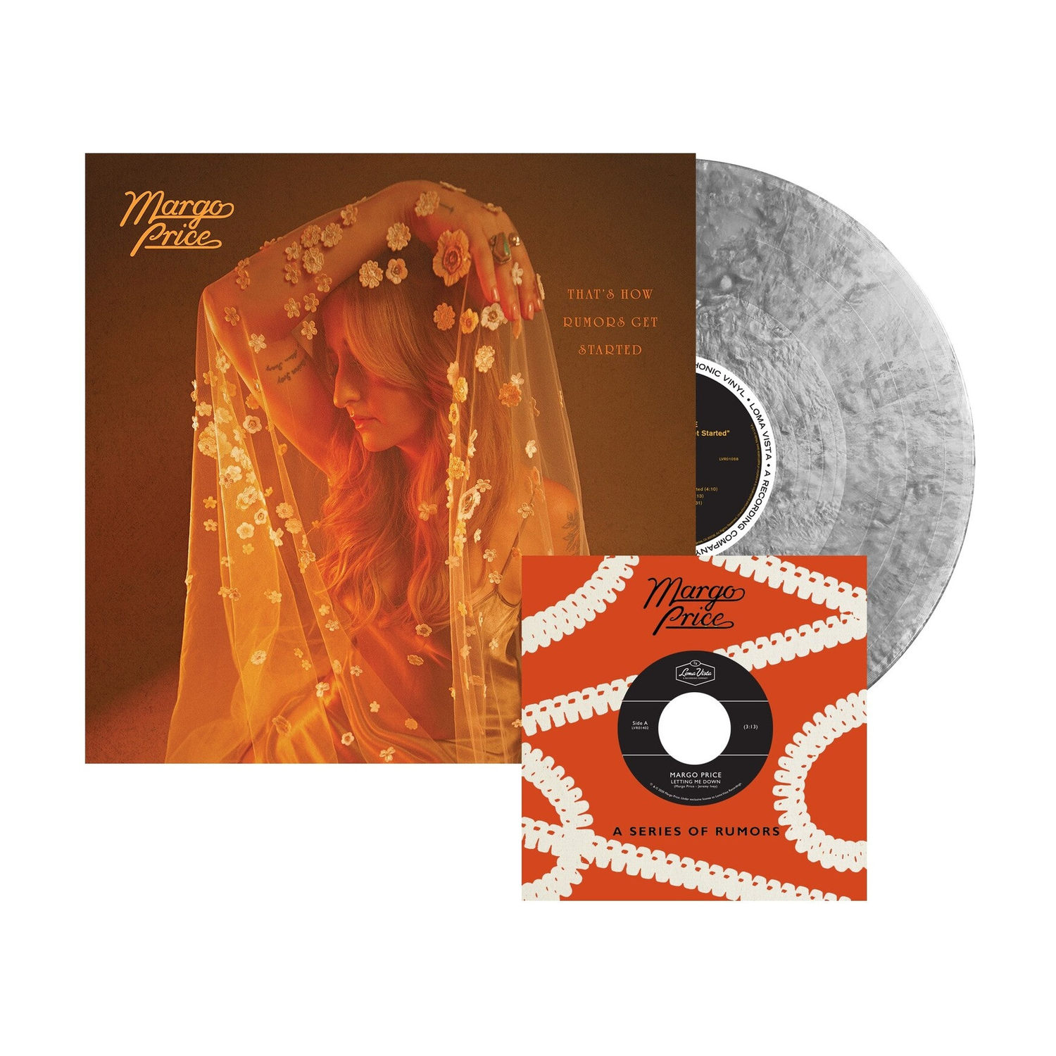 Margo Price - That’s How Rumors Get Started [Sliver LP + 7 Single] 2xLP (Silver Vinyl)