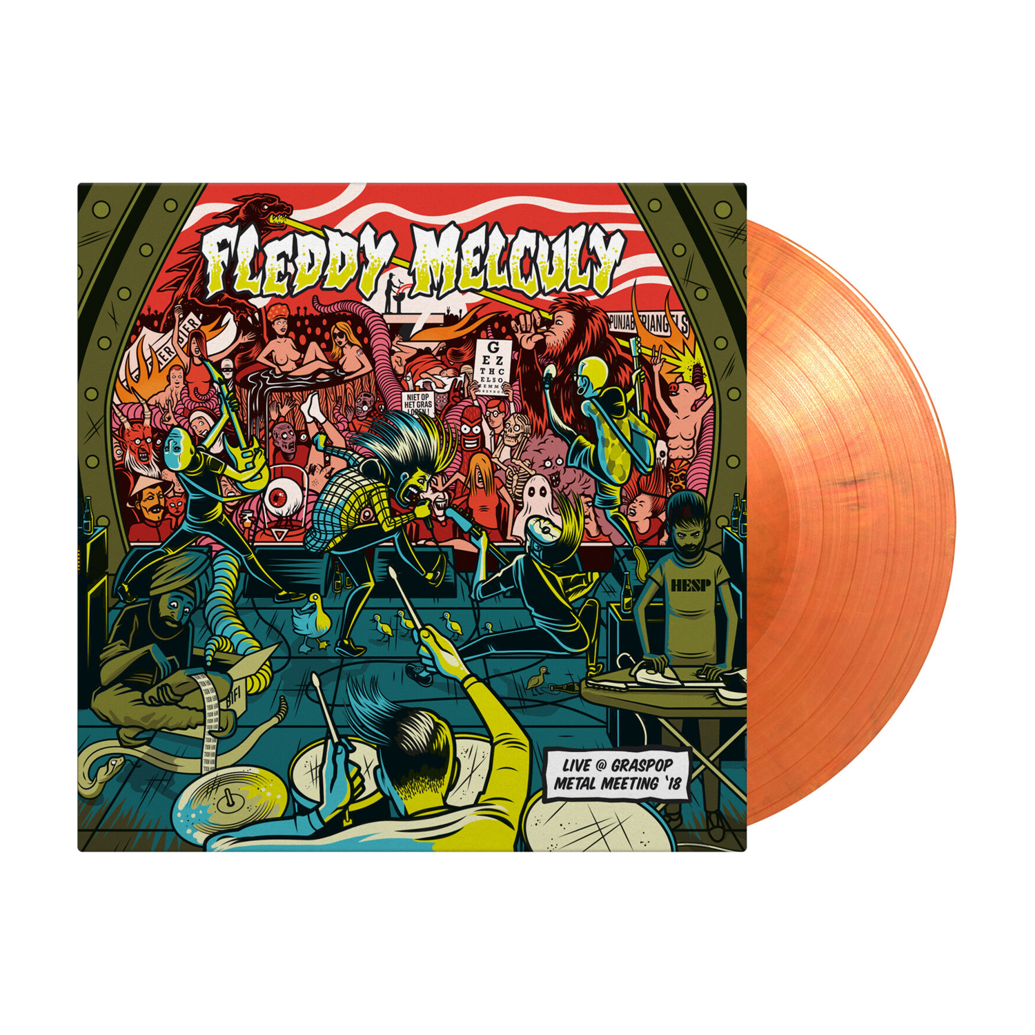Fleddy Melculy - Live At Graspop Metal Meeting '18 (Orange Vinyl)
