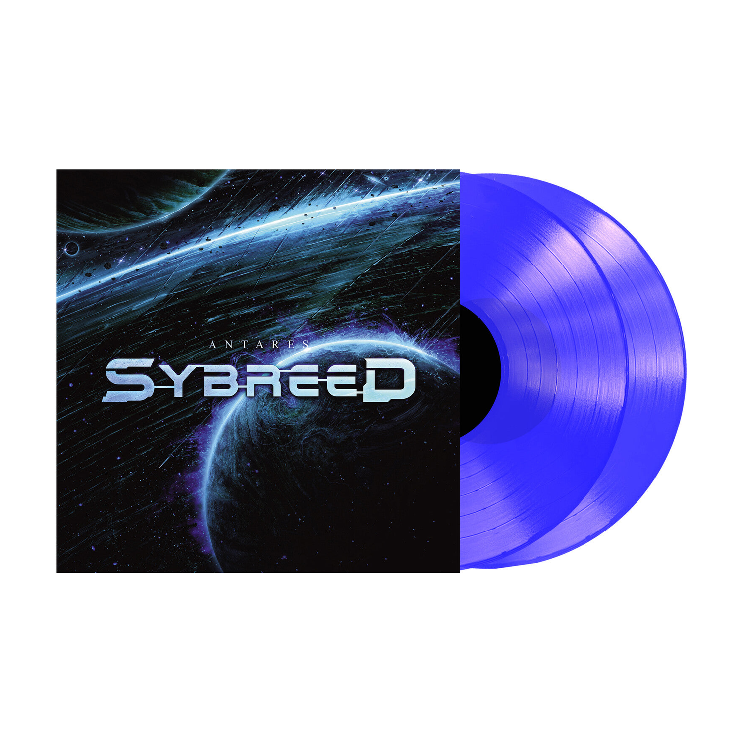 Sybreed - Antares - Clear Blue 2xLP (Clear Vinyl)