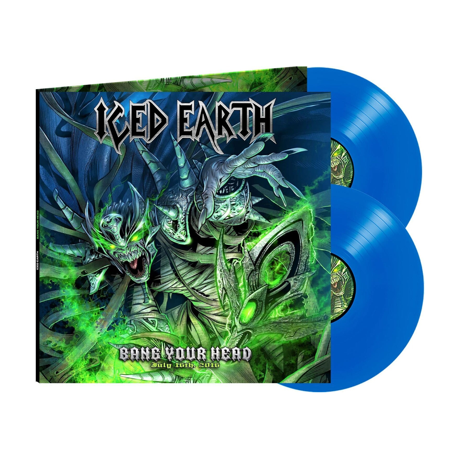 Iced Earth - Bang Your Head 2xLP (Blue Vinyl)