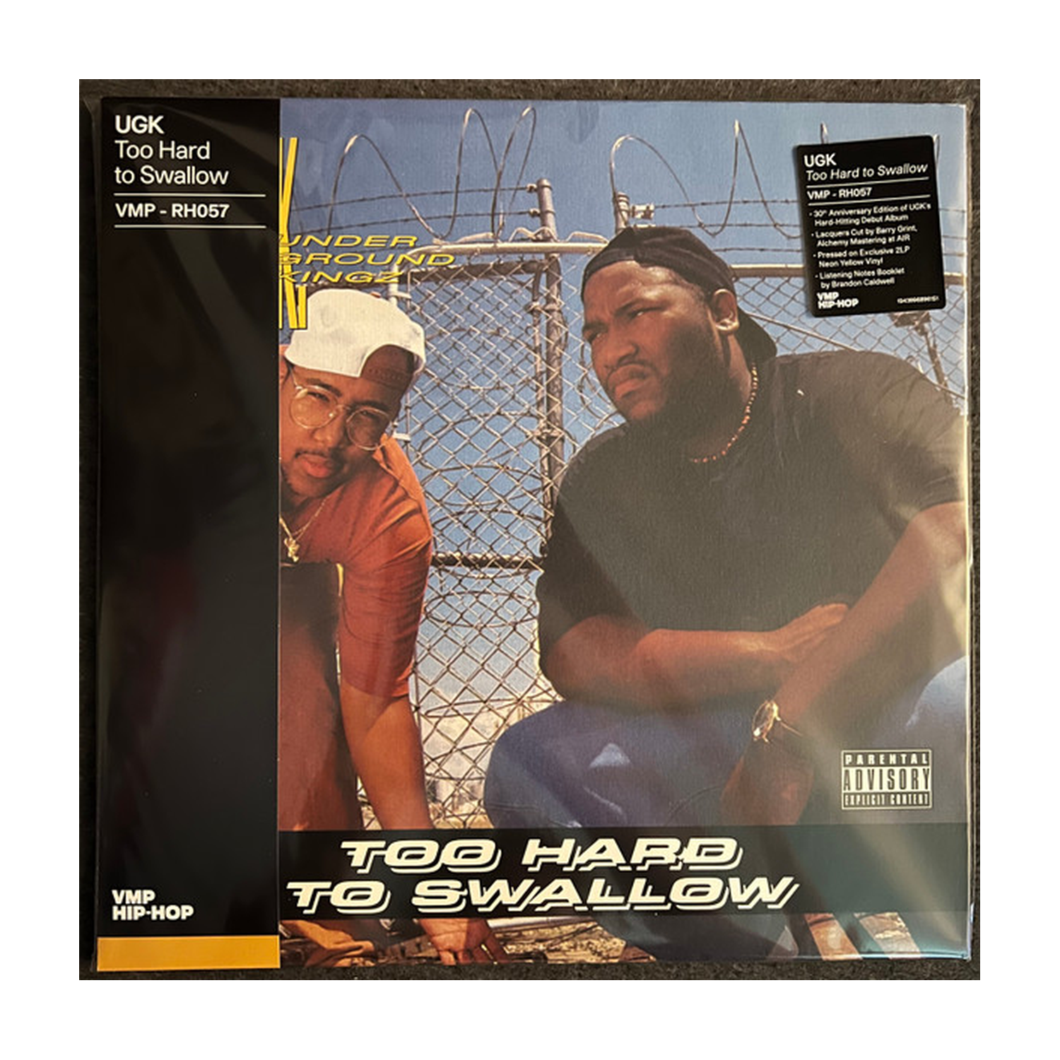 UGK - Too Hard To Swallow 2xLP (Yellow Vinyl)