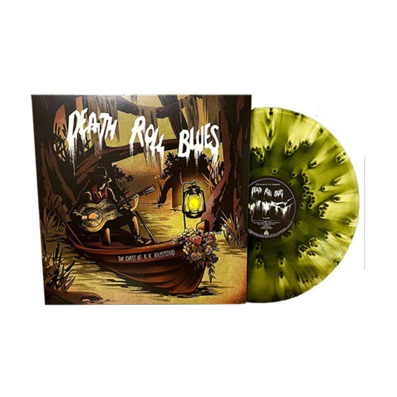 Curse of K.K. Hammond ( Hammond, K.K. ) - Death Roll Blues - Ogre Green With Frosted Clear Splatter Vinyl (Green Vinyl)