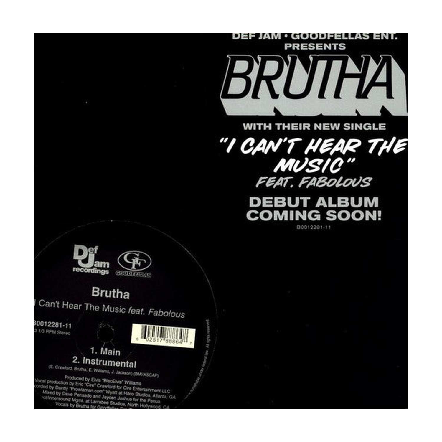 Brutha - I Can't Hear Music