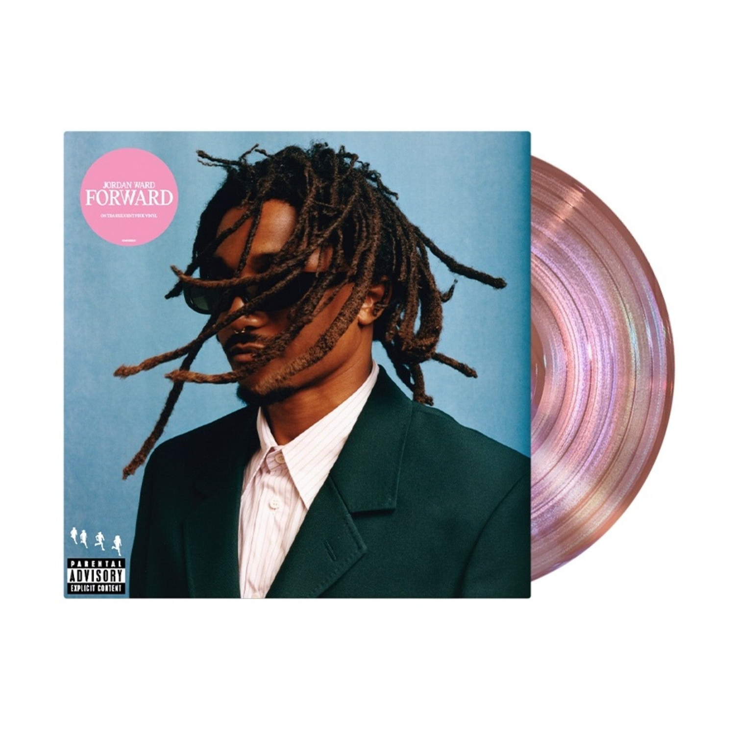 Jordan Ward - FORWARD [Translucent Pink LP] (Clear Vinyl)