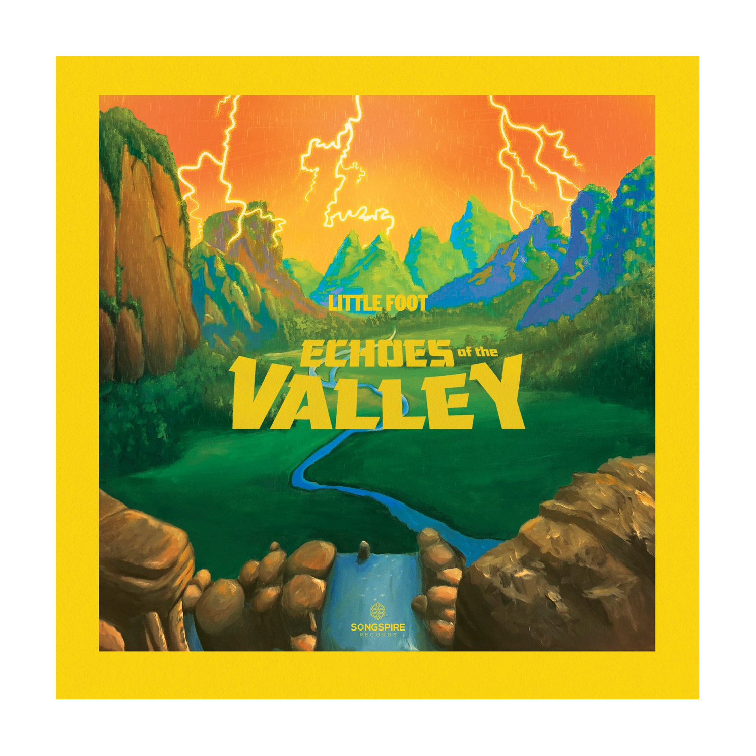 Little Foot - Echoes Of The Valley (Blue Vinyl)