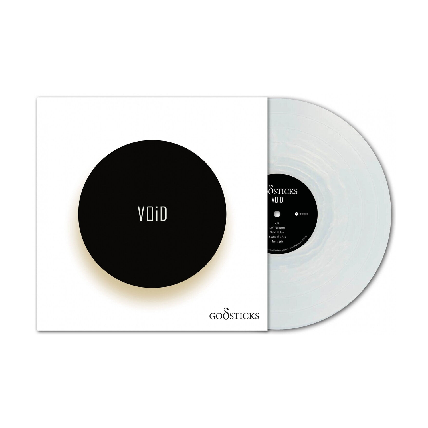Godsticks - Void - 140gm Pearl White Vinyl (Pearl Vinyl)