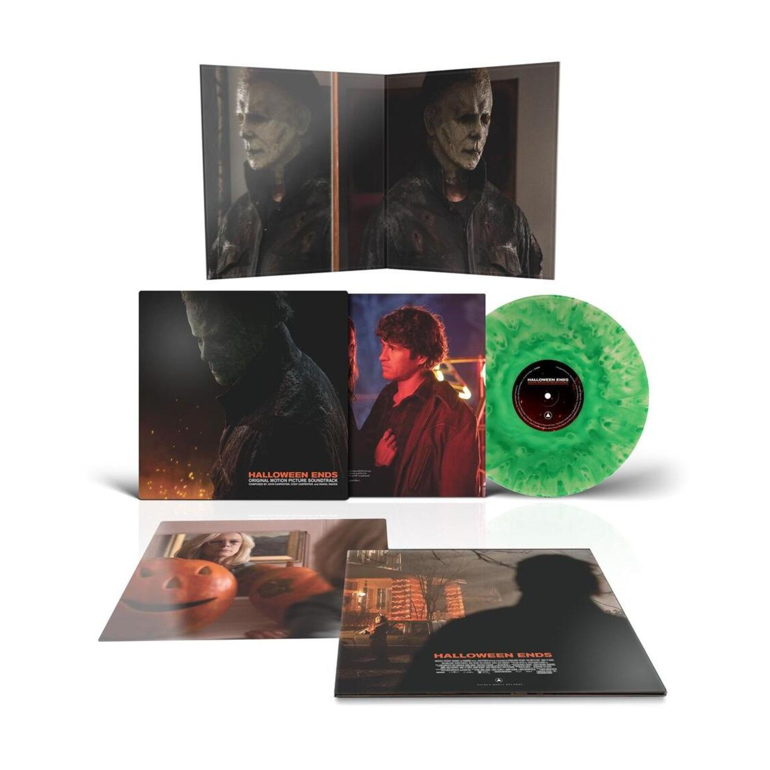 John Carpenter - Halloween Ends (Original Soundtrack) - Australian Exclusive 'Cloudy Green' Colored Vinyl (Green Vinyl)