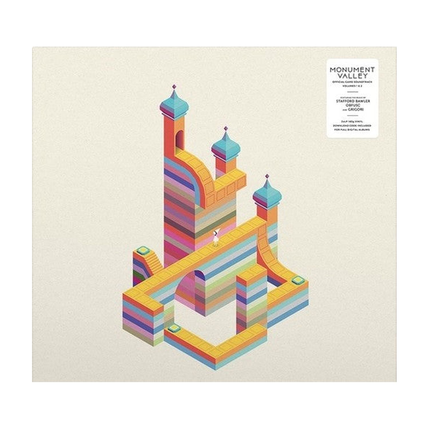 Stafford Bawlwer / Obfusc / Grigori - Monument Valley (Original Soundtrack) 2xLP (Blue Vinyl)