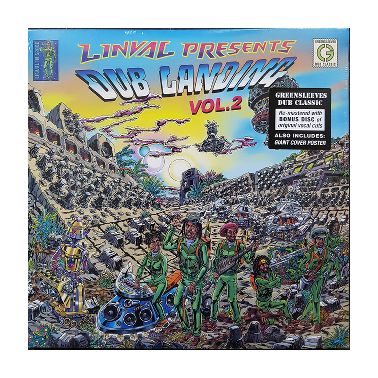 Linval Thompson - Linval Presents Dub Landing 2 2xLP