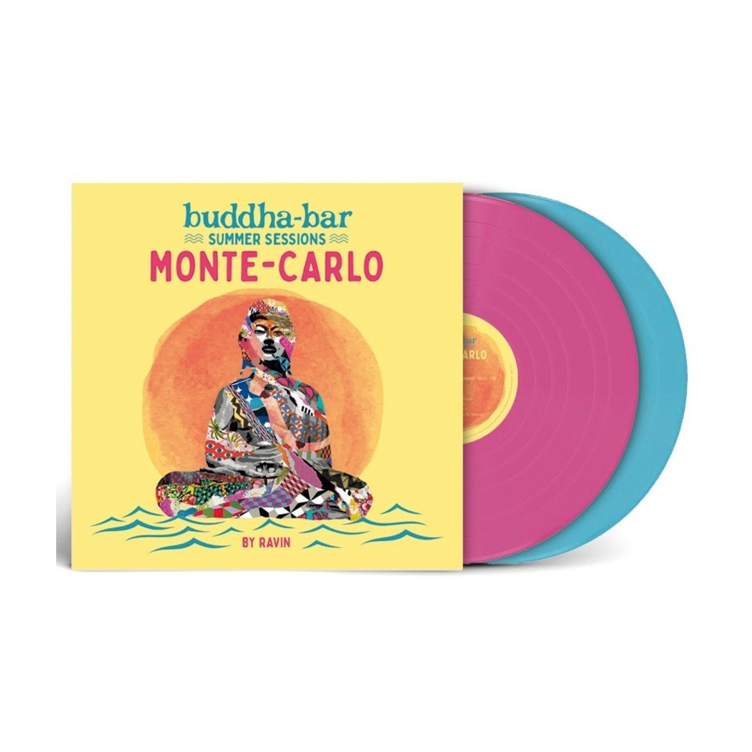 Various Artists - Buddha Bar: Summer Sessions Monte-Carlo / Various - Ltd Transparent Turquoise & Magenta Vinyl 2xLP (Clear Vinyl)