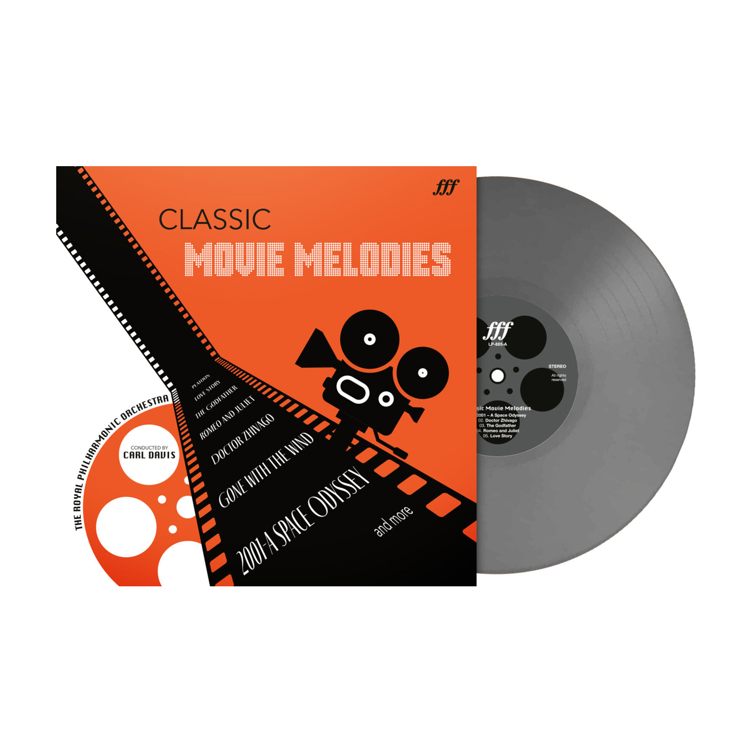 Royal Philharmonic Orchestra - Classic Movie Melodies (The Godfather, Gone With The Wind, Dr. Zhivago Etc.) (Gray Vinyl)