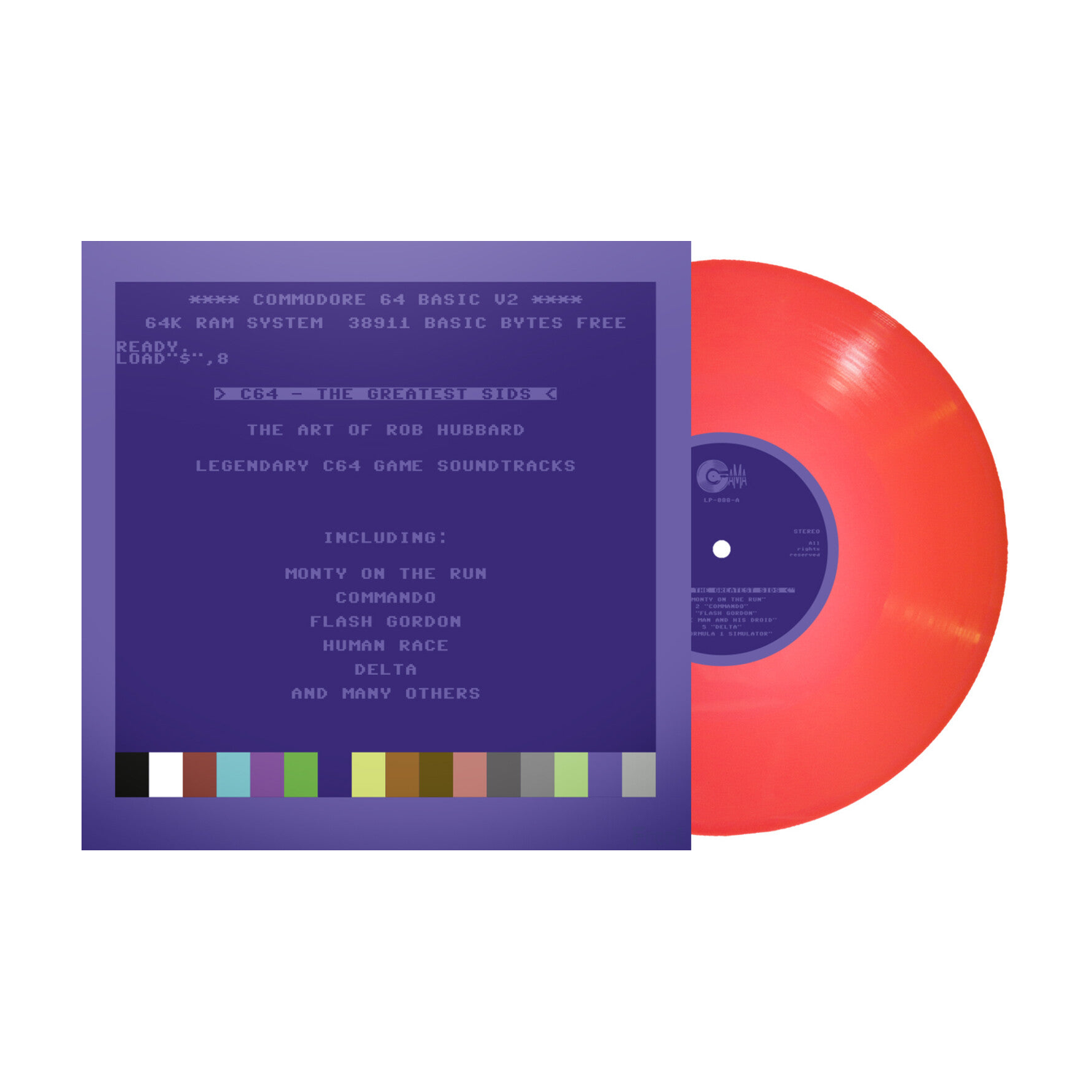 Rob Hubbard - C64 Greatest Sids: The Art Of Rob Hubbard - Limited To 100 Handnumbered Edition (Red Vinyl)
