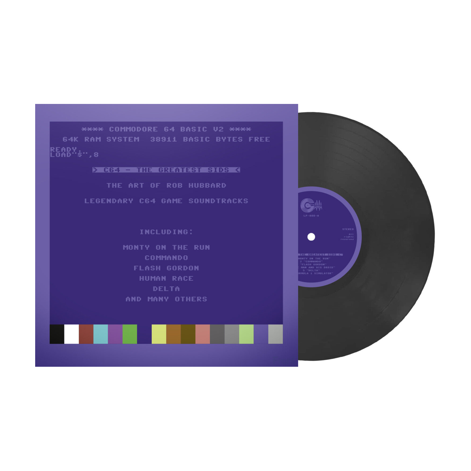 Rob Hubbard - C64 Greatest Sids: The Art Of Rob Hubbard - Limited To 100 Handnumbered Edition (Gray Vinyl)