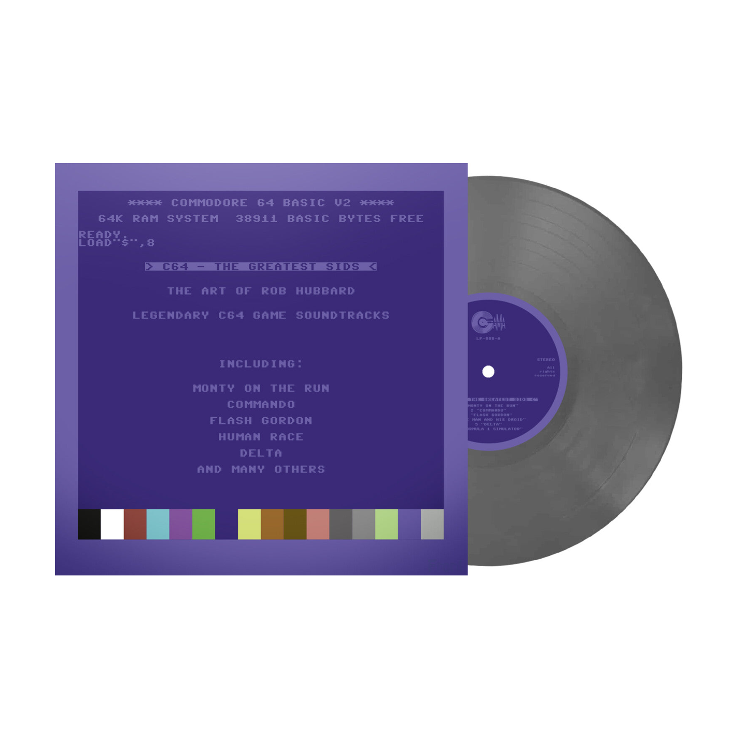 Rob Hubbard - C64 Greatest Sids: The Art Of Rob Hubbard - Limited To 100 Handnumbered Edition (Gray Vinyl)