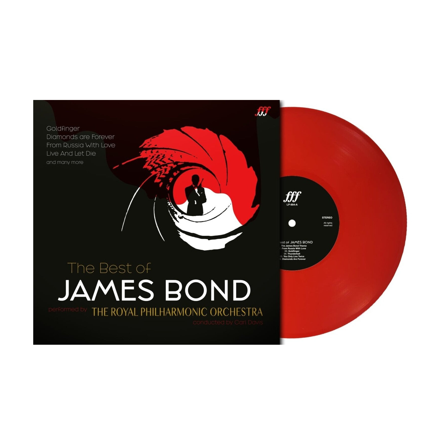 Royal Philharmonic Orchestra - The Best Of James Bond (Red Vinyl)