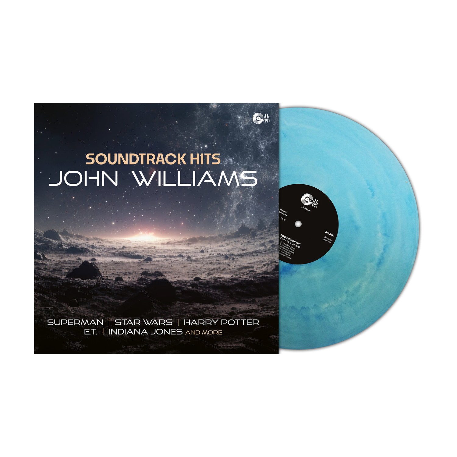 Christ Evan / Cottbus State Theater Philharmonic - John Williams Soundtrack Hits - Marlbled Blue + White Vinyl (Blue Vinyl)