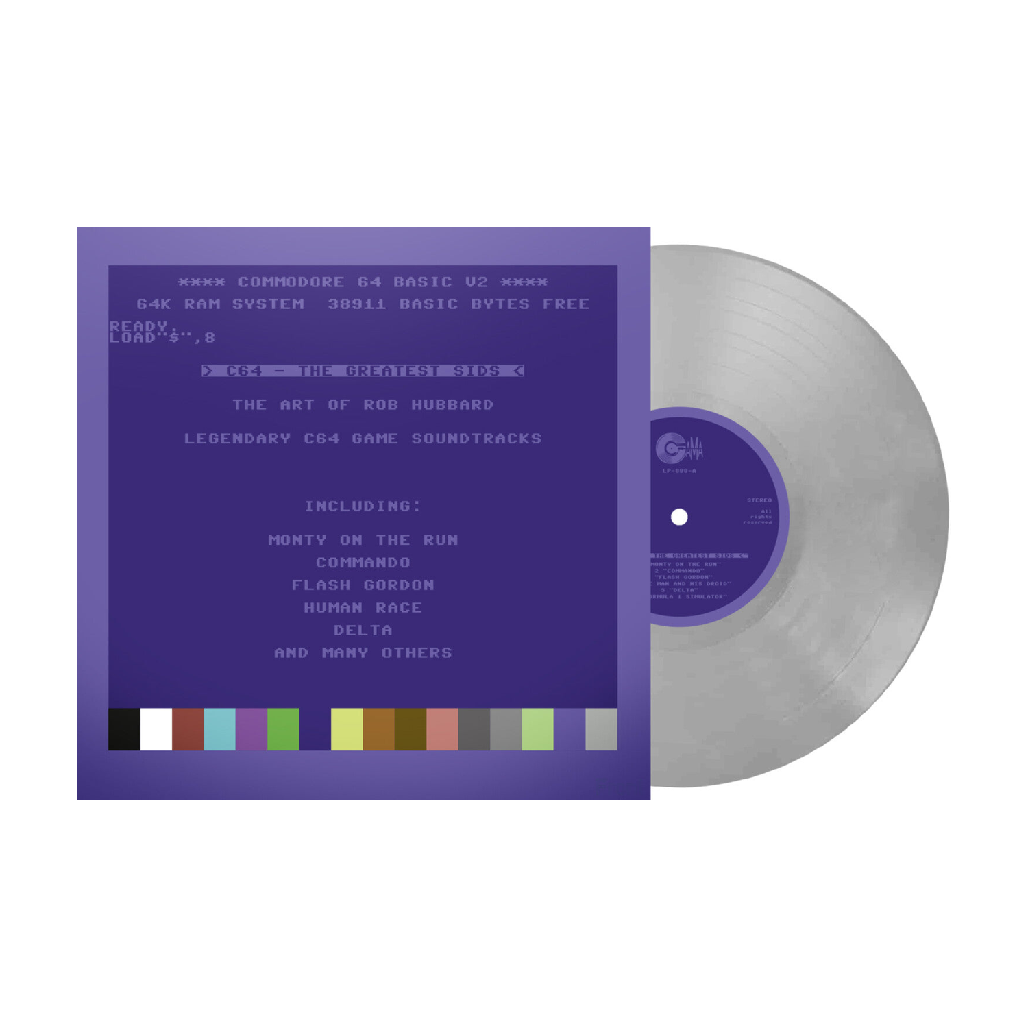 Rob Hubbard - C64 Greatest Sids: The Art Of Rob Hubbard - Limited To 100 Handnumbered Edition (Gray Vinyl)