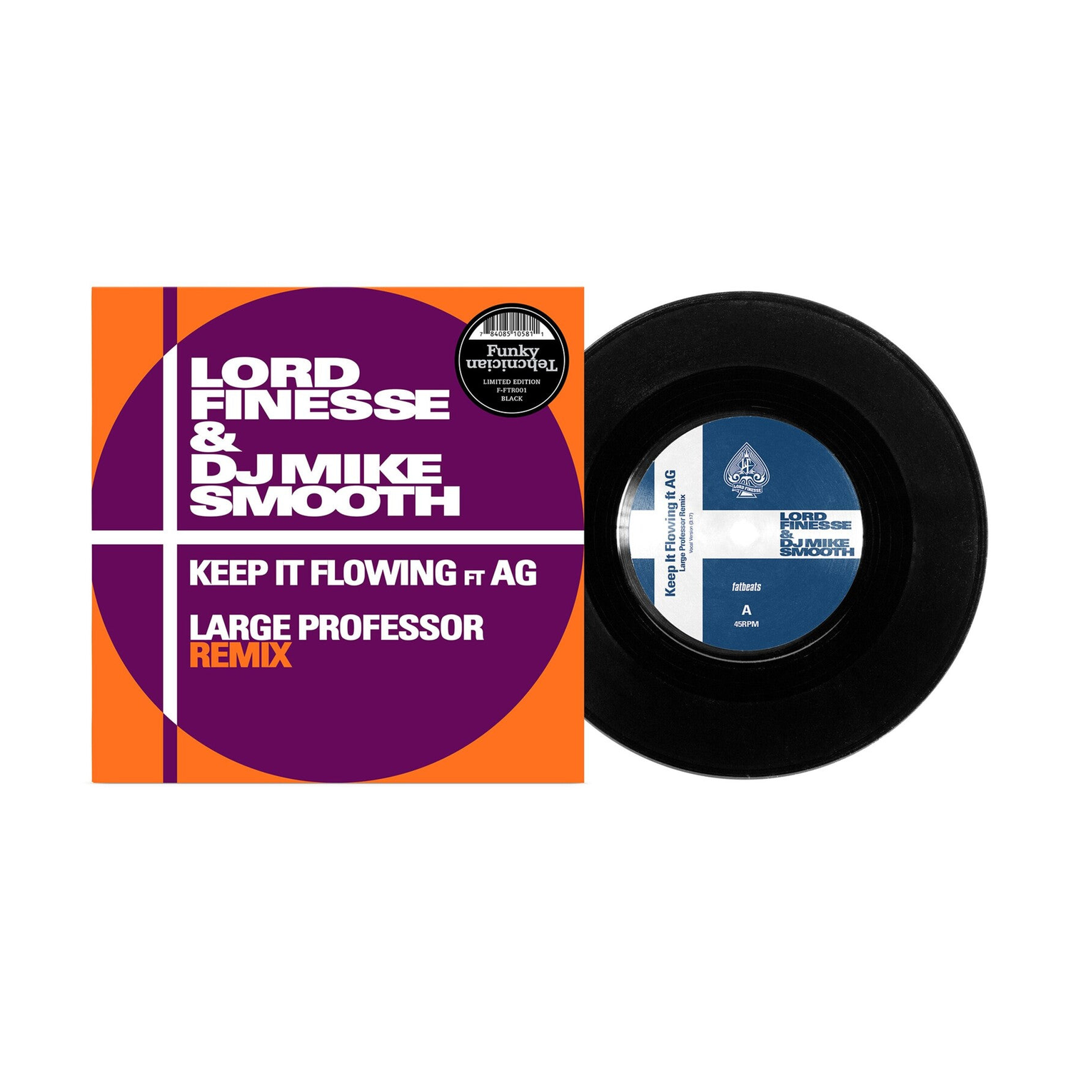 Lord Finesse - Keep It Flowing Ft A.g. (large Professor Remix)