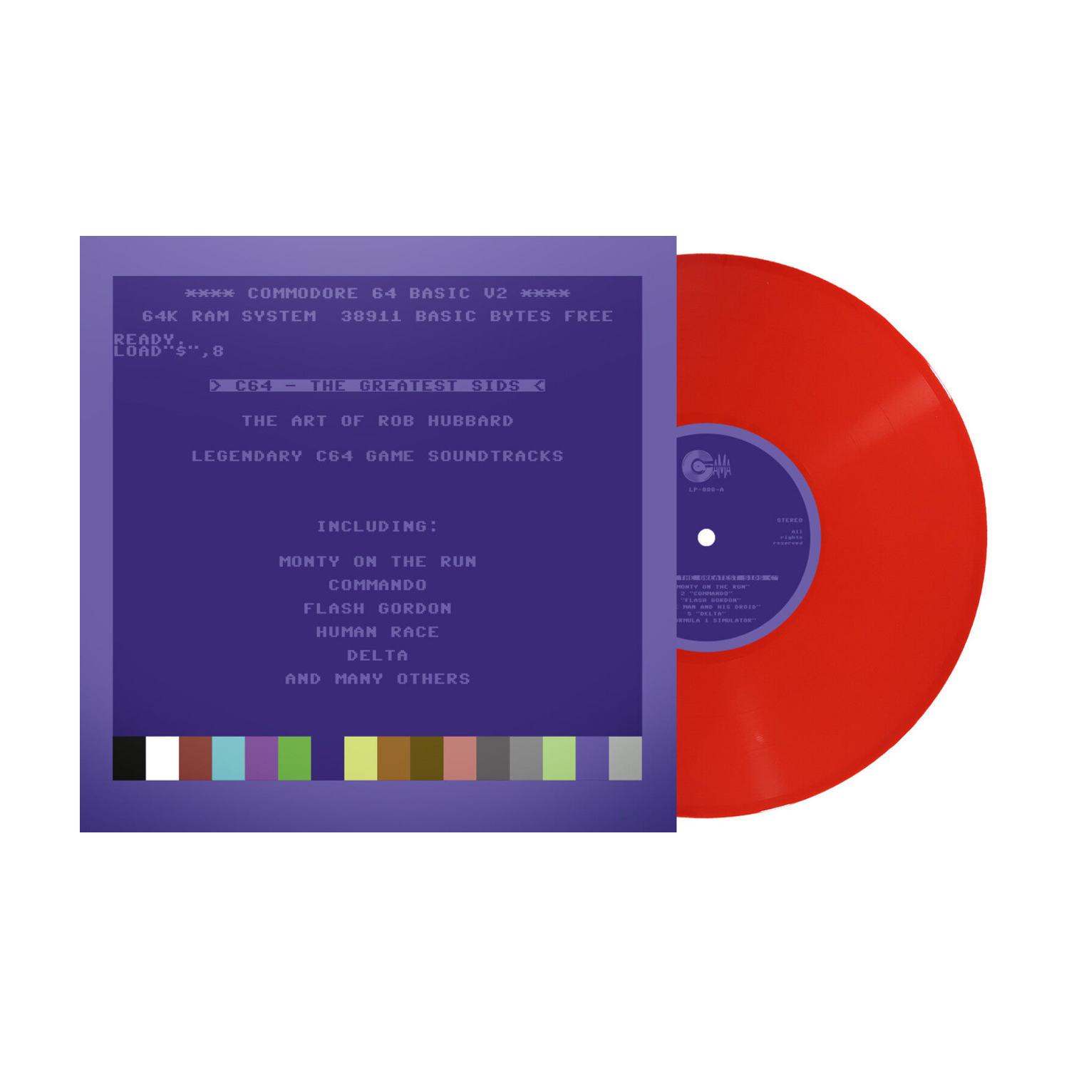 Rob Hubbard - C64 Greatest Sids: The Art Of Rob Hubbard - Limited To 100 Handnumbered Edition (Red Vinyl)