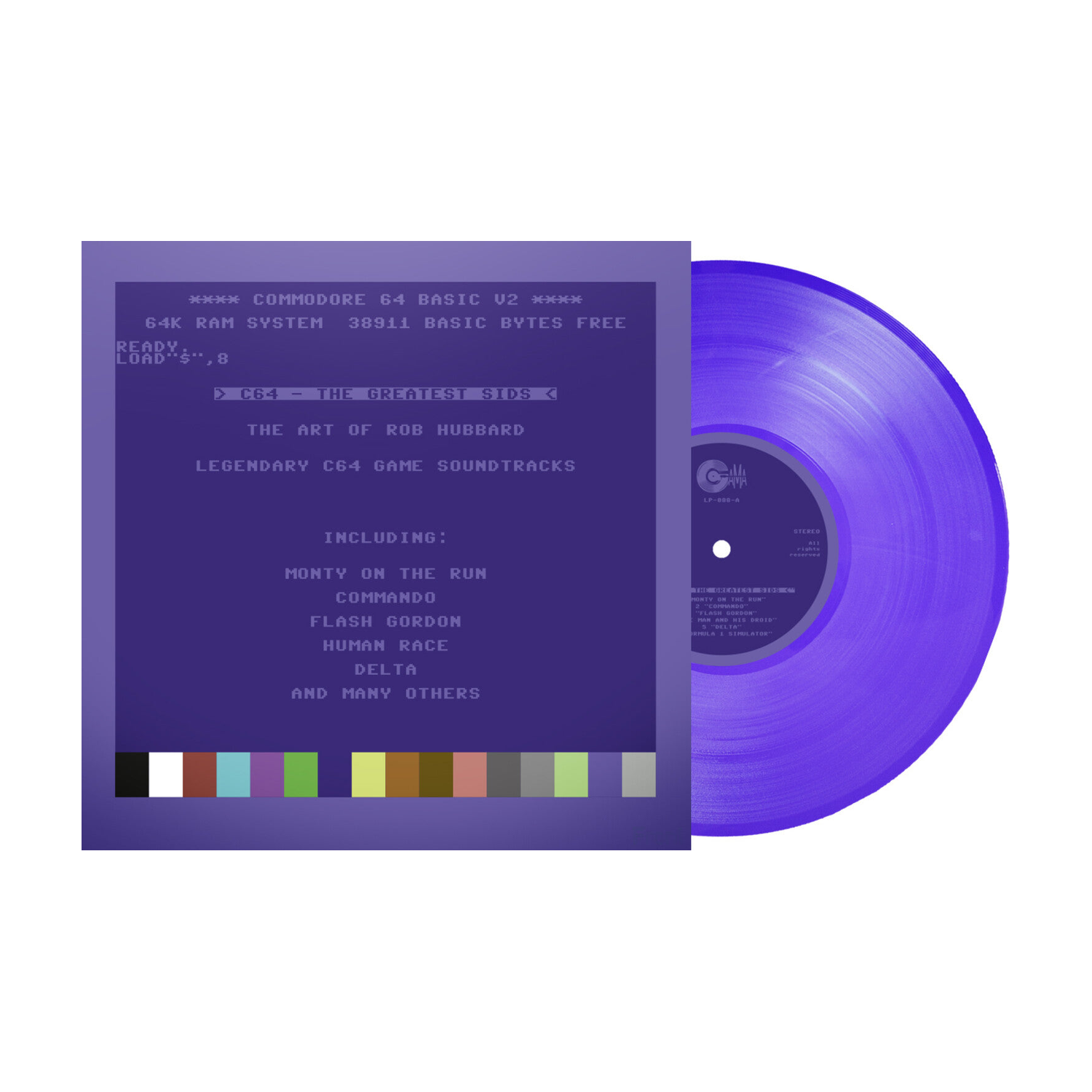 Rob Hubbard - C64 Greatest Sids: The Art Of Rob Hubbard - Limited To 100 Handnumbered Edition (Purple Vinyl)
