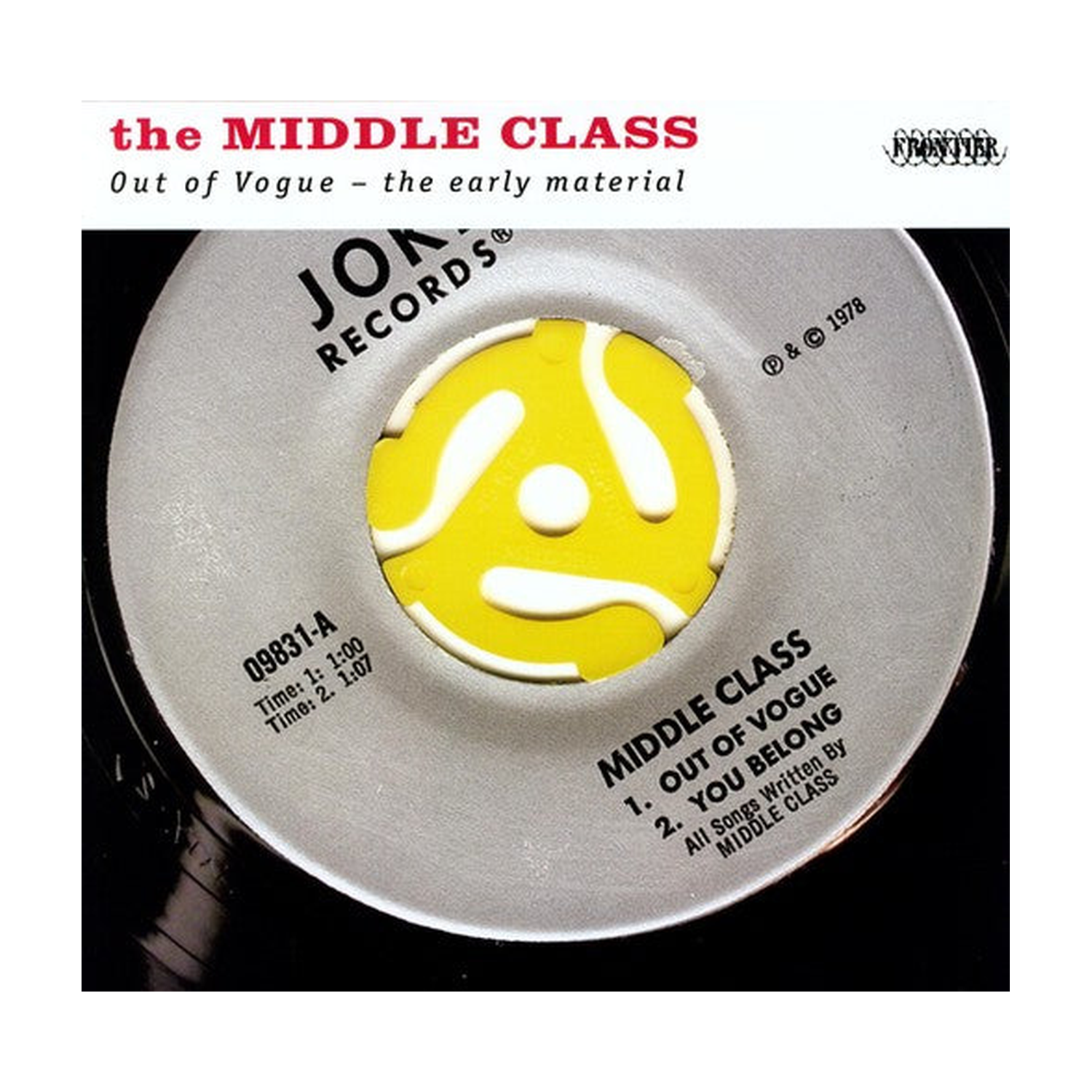 Middle Class - Out of Vogue: The Early Material
