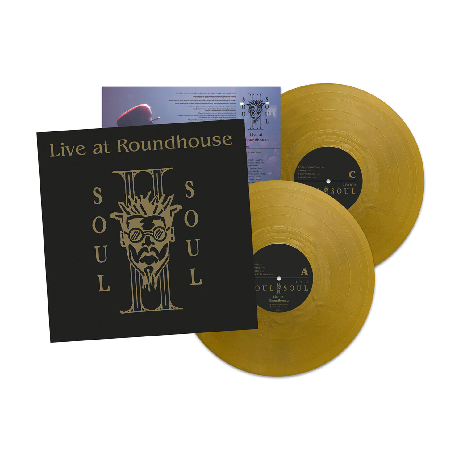 Soul II Soul - Live at the Roundhouse 2xLP (Gold Vinyl)