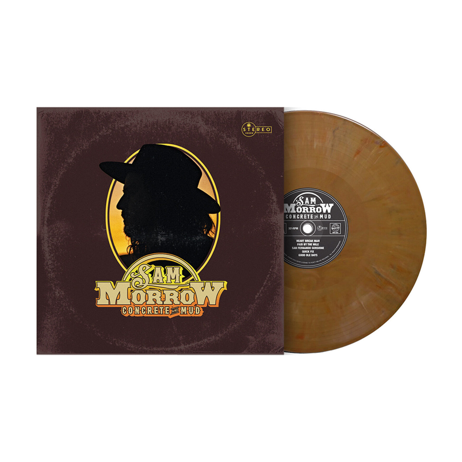 Sam Morrow - Concrete and Mud (Gold Vinyl)