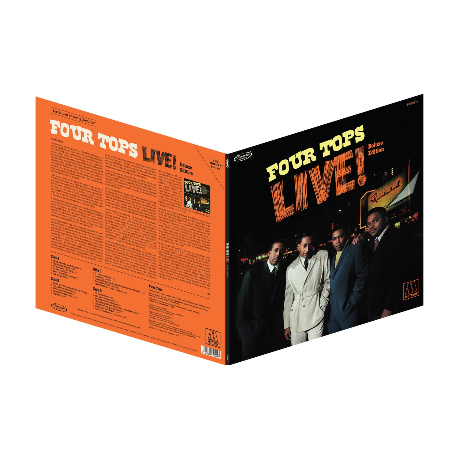 Four Tops Live! - The Complete Performance 2xLP (Deluxe)