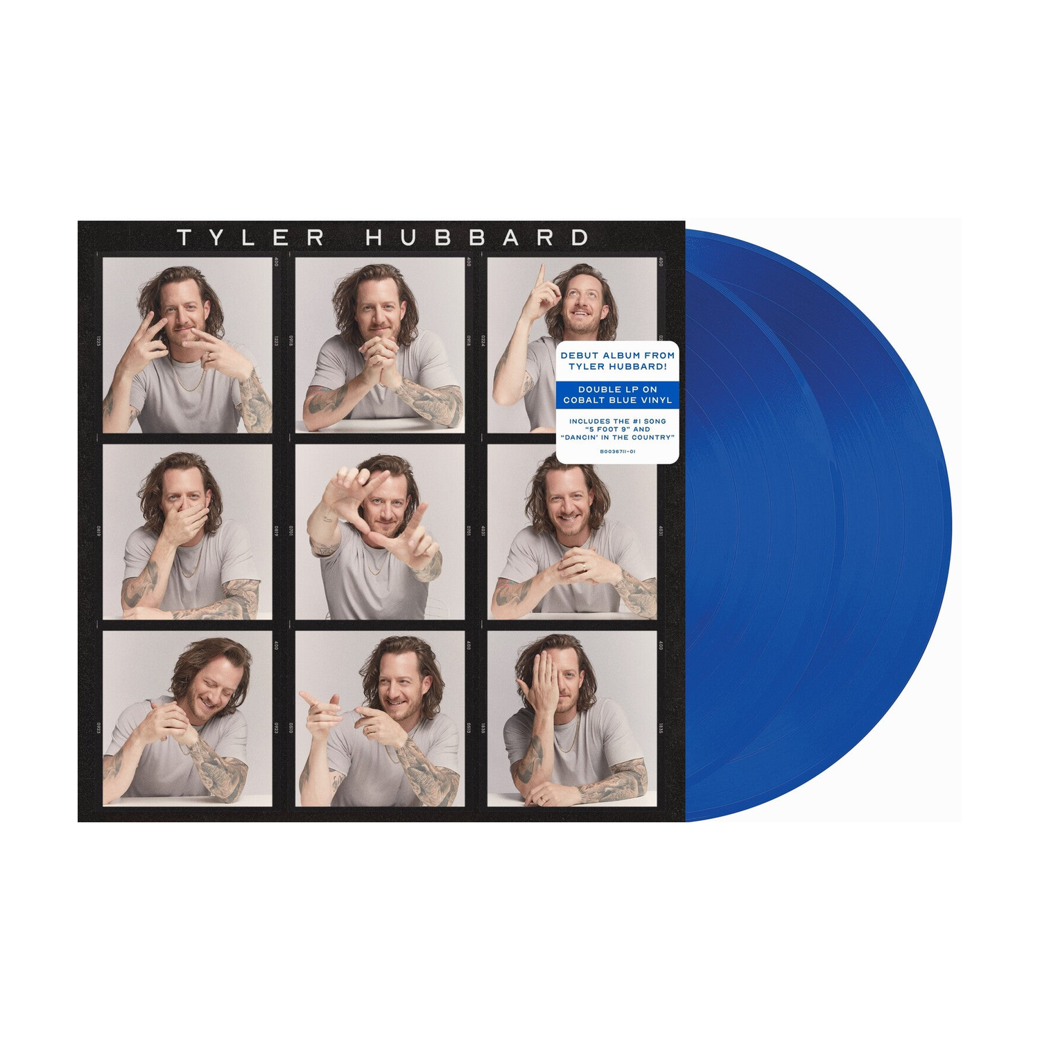 Tyler Hubbard 2xLP (Blue Vinyl)