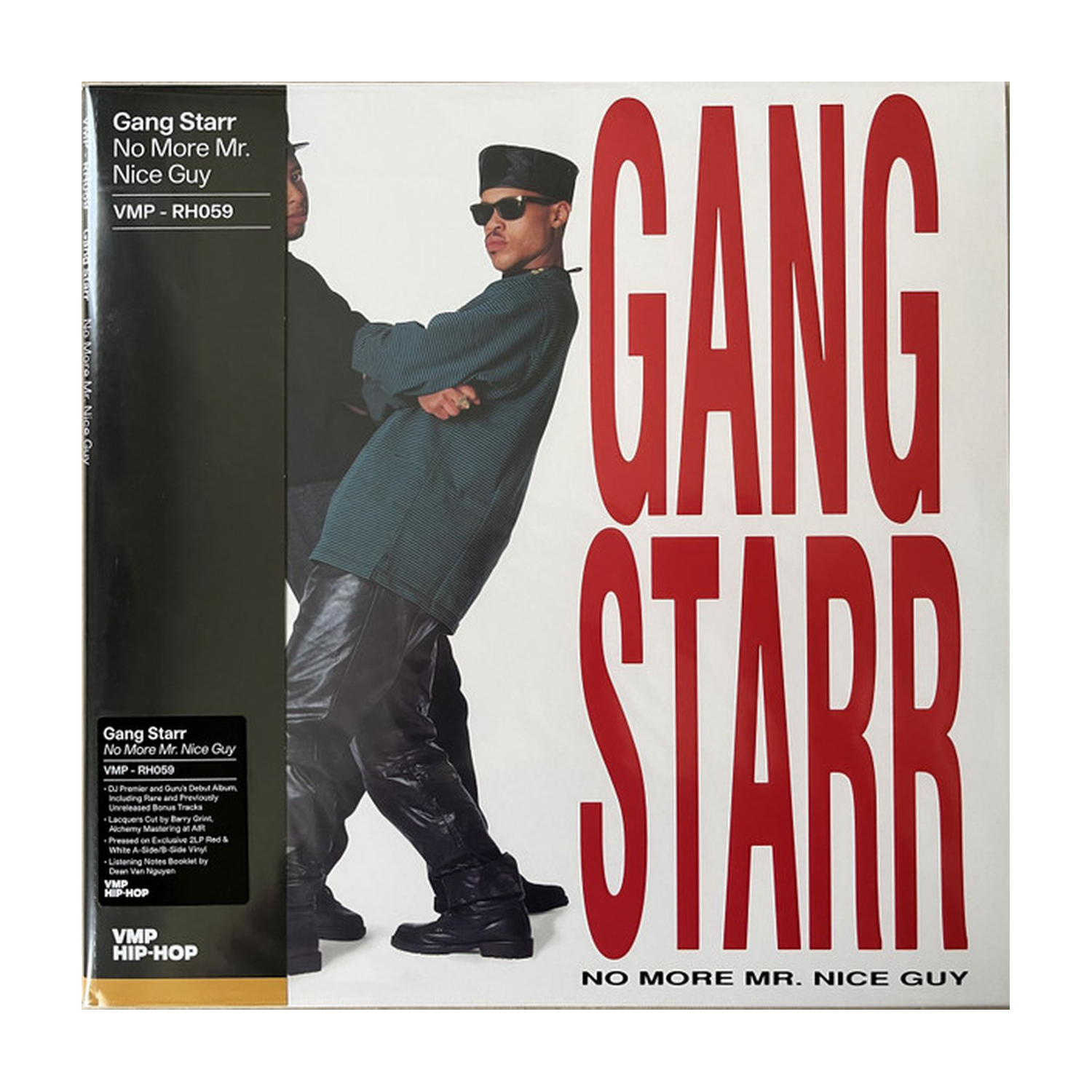 Gang Starr - No More Mr. Nice Guy - Red & White Colored Vinyl 2xLP (Red Vinyl)