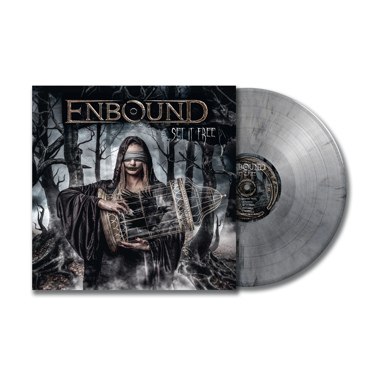 Enbound - Set It Free - Silver/Black Marble (Silver Vinyl)