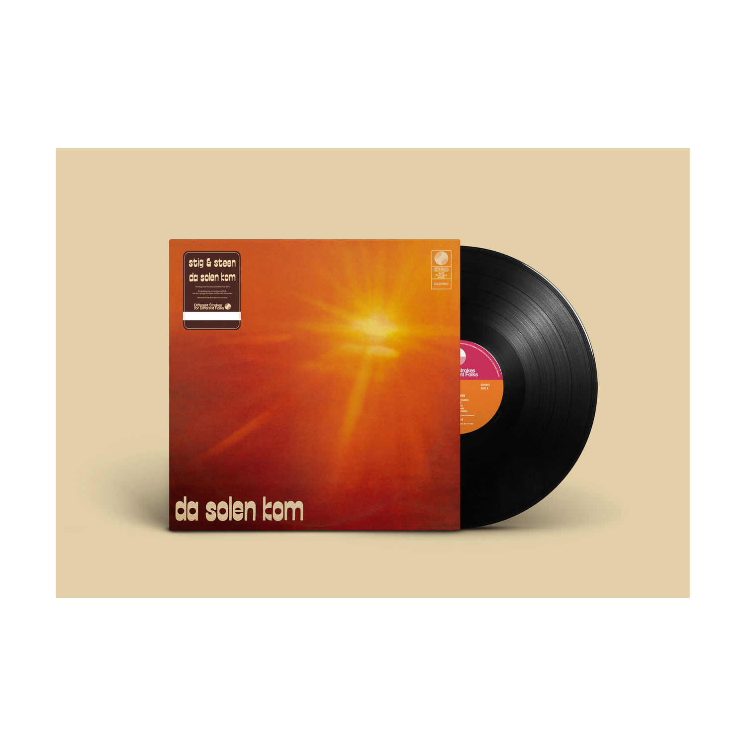 Stig & Steen - Da Solen Kom (Reissue)